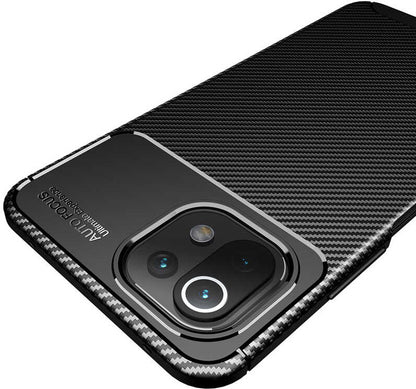 Xiaomi Mi 11 Lite Kılıf Mnc Negro Silikon Kapak-Kahverengi