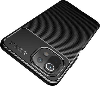 Xiaomi Mi 11 Lite Kılıf Mnc Negro Silikon Kapak-Kahverengi