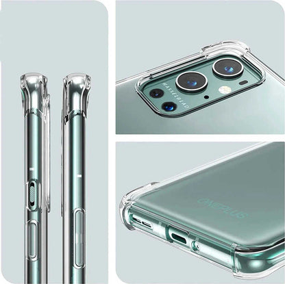 One Plus 9 Pro Kılıf Mnc Nitro Anti Shock Silikon-Renksiz