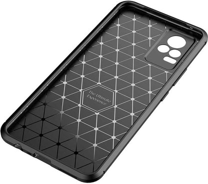 Vivo V21E Kılıf Mnc Negro Silikon Kapak-Siyah