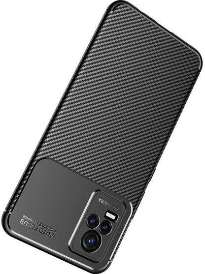 Vivo V21E Kılıf Mnc Negro Silikon Kapak-Siyah