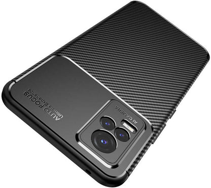 Vivo V21E Kılıf Mnc Negro Silikon Kapak-Siyah