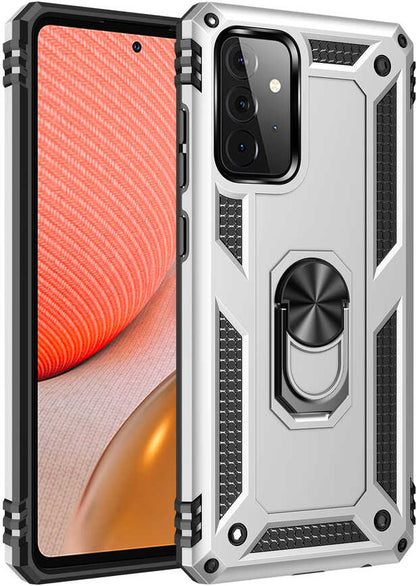 Galaxy A72 Kılıf Mnc Vega Kapak-Gri