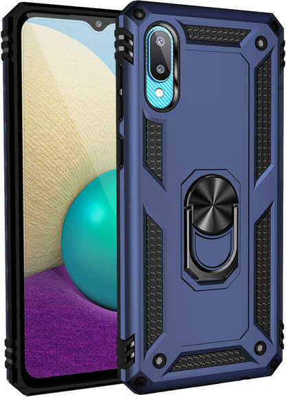 Galaxy A02 Kılıf Mnc Vega Kapak-Mavi