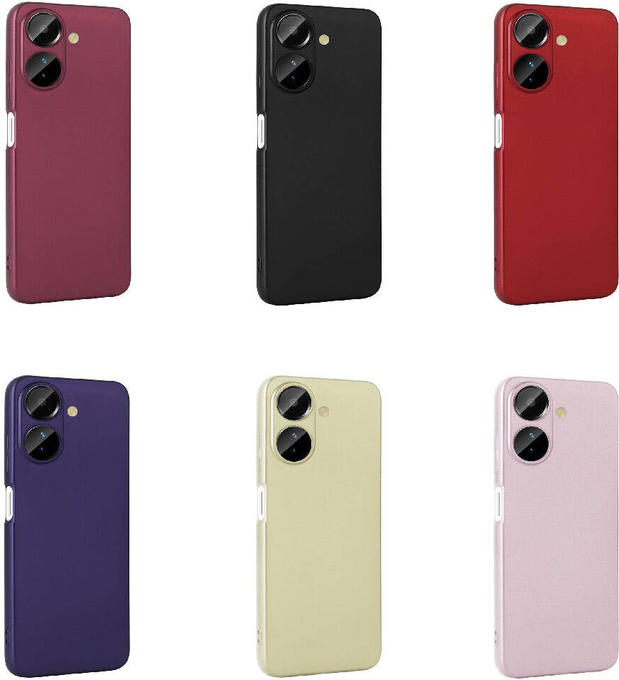 Xiaomi Redmi 13C Kılıf Mnc Premier Silikon Kapak-Mürdüm
