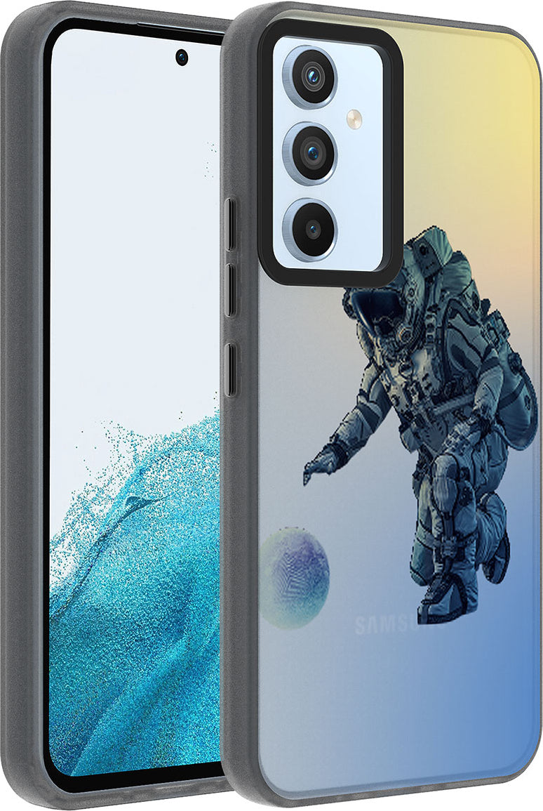 Galaxy A54 Kılıf Desenli Mnc Dragon Sert Kapak-Astronot