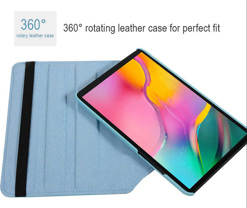 Galaxy Tab A7 Lite T225  Uyumlu Mnc Dönebilen Standlı Kılıf-Mor