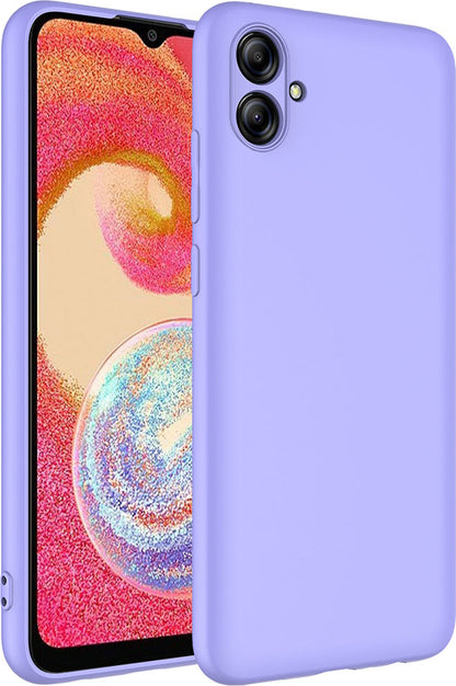 Galaxy A04E Kılıf Mnc Mara Laaakan Kapak-Lila
