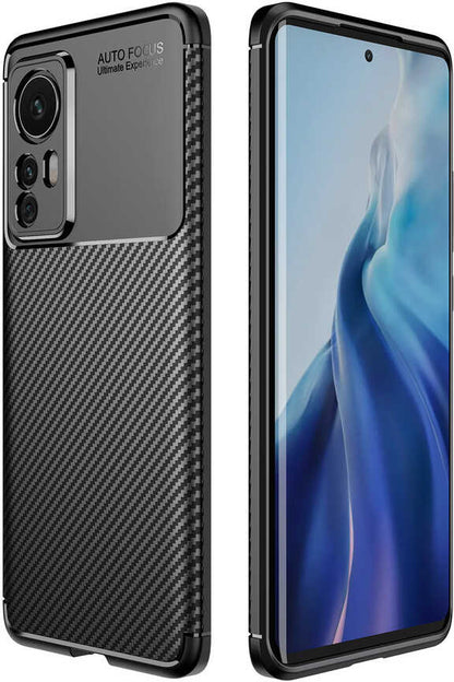 Xiaomi Mi 12 Kılıf Mnc Negro Silikon Kapak-Siyah
