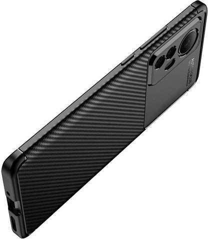 Xiaomi Mi 12 Kılıf Mnc Negro Silikon Kapak-Siyah