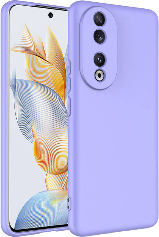 Huawei Honor 90 Kılıf Mnc Mara Laaakan Kapak-Lila