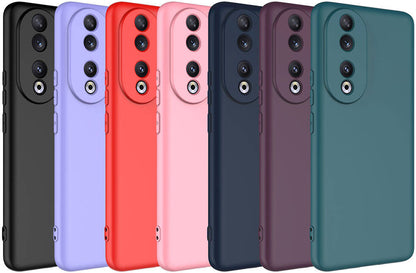 Huawei Honor 90 Kılıf Mnc Mara Laaakan Kapak-Lila