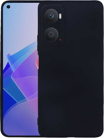 Oppo A96 4g Kılıf Mnc Premier Silikon Kapak-Siyah