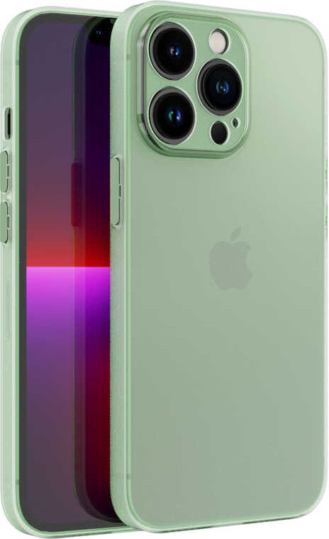 iPhone 13 Pro Max Kılıf mnc Tiny Kapak-Açık Yeşil
