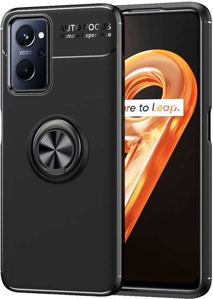 Oppo A96 4g Kılıf Mnc Ravel Silikon Kapak-Siyah