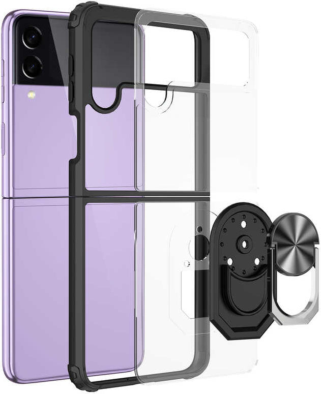 Galaxy Z Flip 3 Kılıf Mnc Mola Kapak-Lacivert