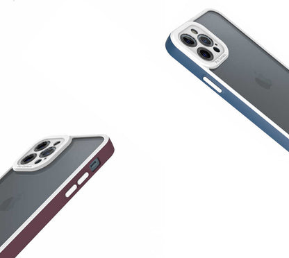 iPhone 12 Pro Kılıf Mnc Mima Kapak-Lacivert