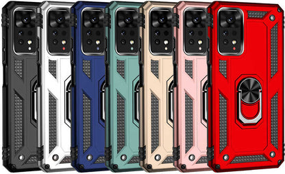 Xiaomi Redmi Note 11 Pro 5g Kılıf Mnc Vega Kapak-Kırmızı