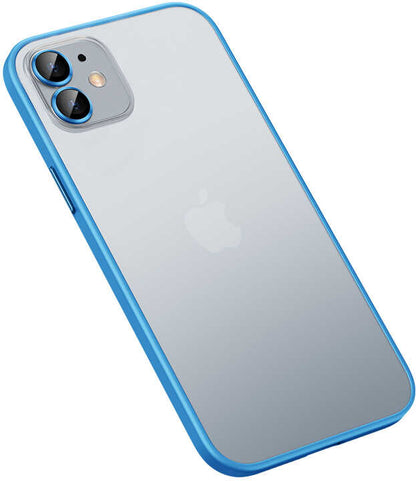 iPhone 11 Kılıf Mnc Retro Kapak-Mavi