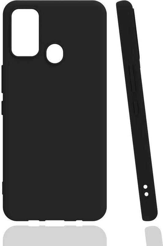 Tecno Spark 7t Kılıf Mnc Biye Silikon-Siyah