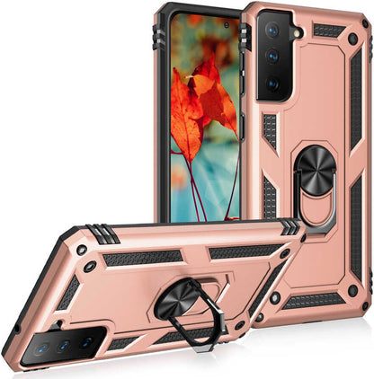 Galaxy S21 Fe Kılıf Mnc Vega Kapak-Rose Gold
