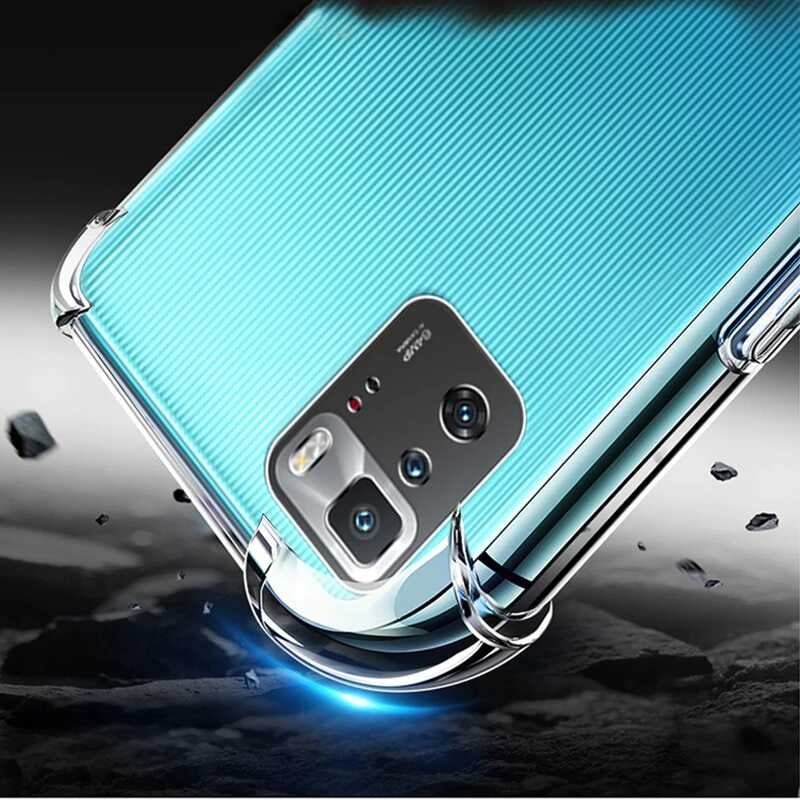 Xiaomi Poco X3 Gt Kılıf Mnc Nitro Anti Shock Silikon-Renksiz