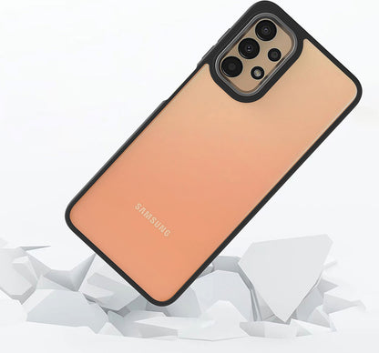 Galaxy A13 4g Kılıf Mnc Flora Kapak-Lila