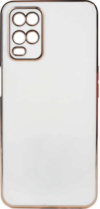 Oppo A54 4g Kılıf Mnc Bark Kapak-Beyaz