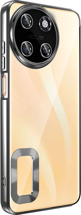 Realme 11 4g Kılıf Kamera Korumalı Logo Gösteren Mnc Omega Kapak-Derin Mor