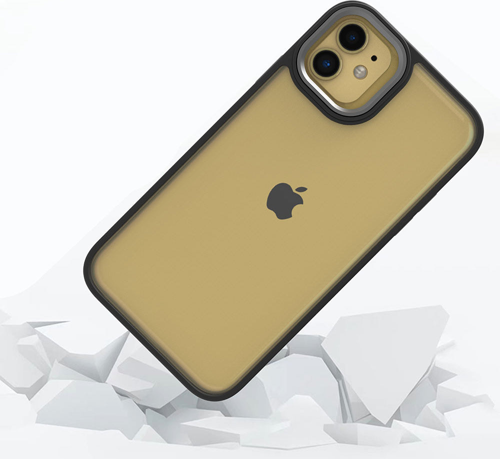 iPhone 12 Kılıf Mnc Flora Kapak-Lila