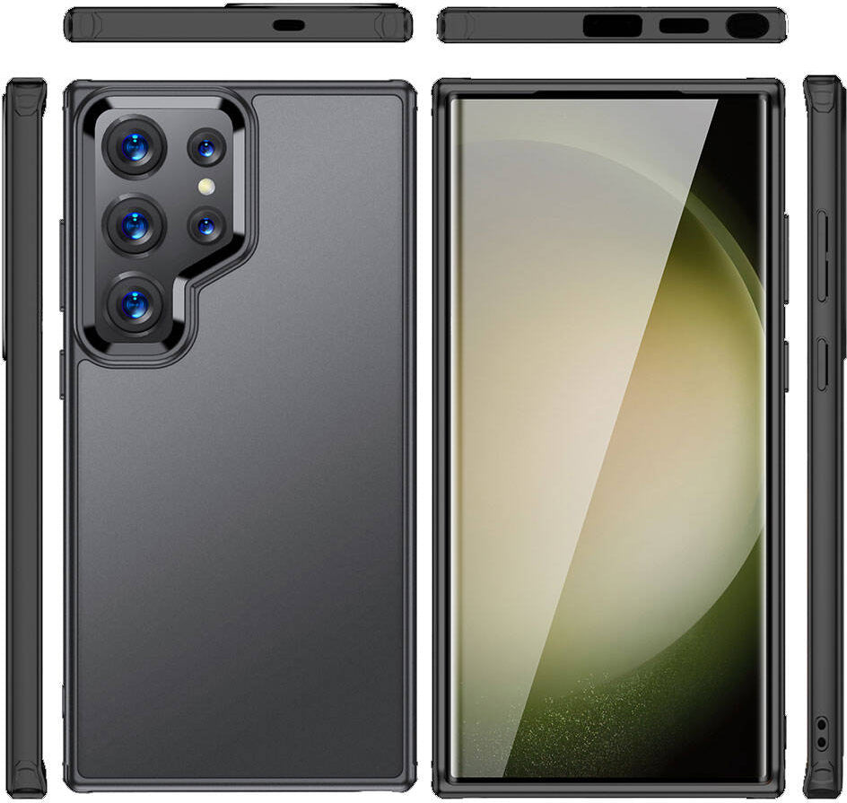 Galaxy S24 Ultra Kılıf Mnc Volks Kapak-Siyah