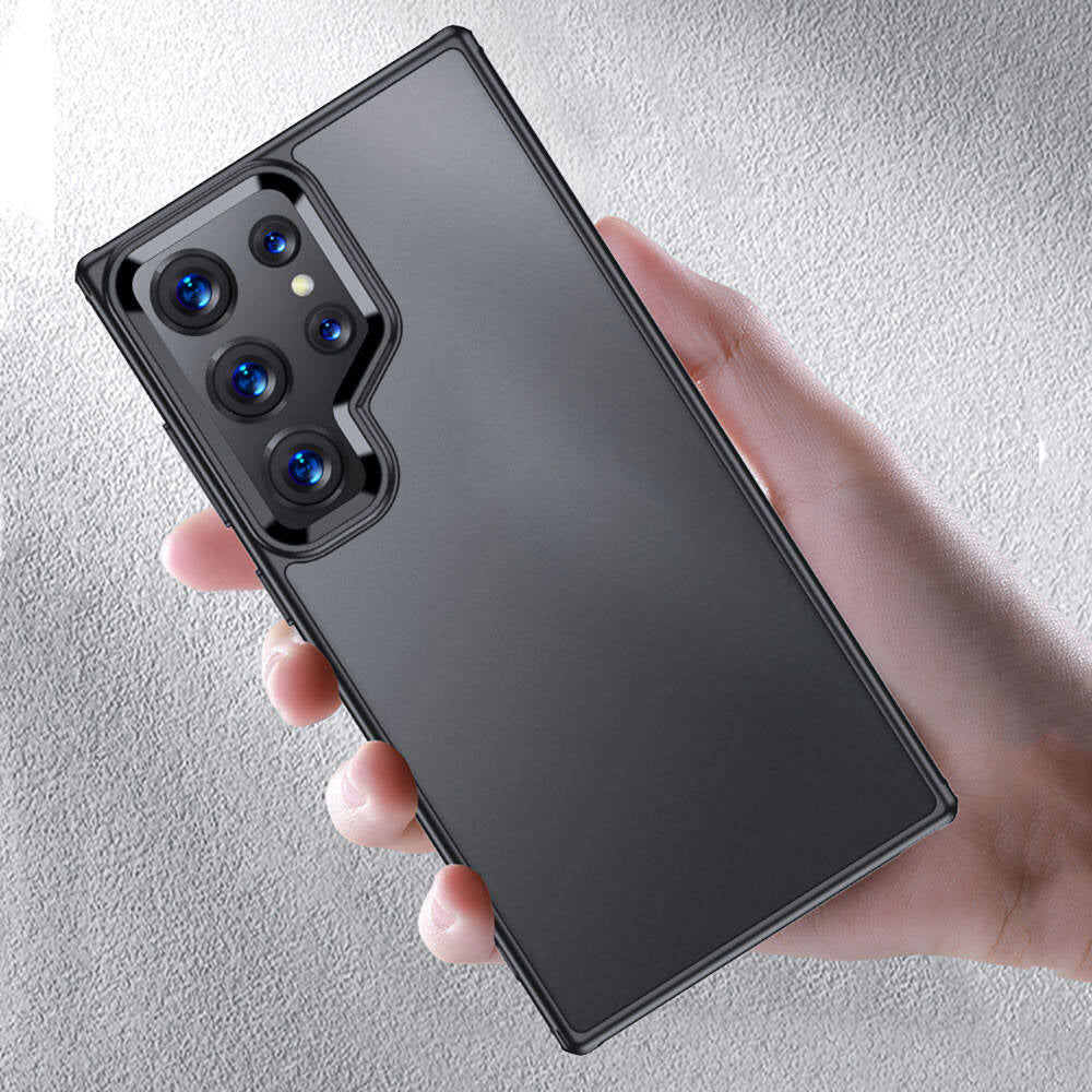 Galaxy S24 Ultra Kılıf Mnc Volks Kapak-Siyah