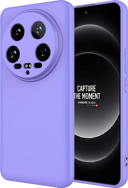 Xiaomi Mi 14 Ultra Kılıf Mnc Mara Laaakan Kapak-Lila