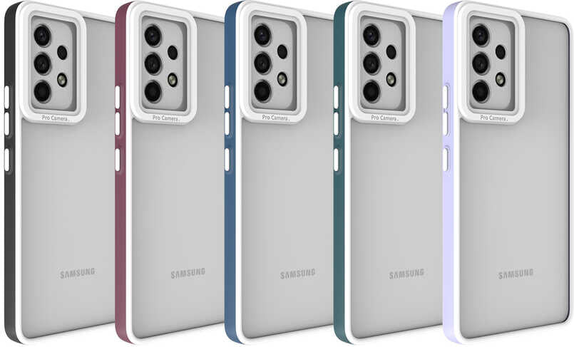 Galaxy A53 5g Kılıf Mnc Mima Kapak-Siyah