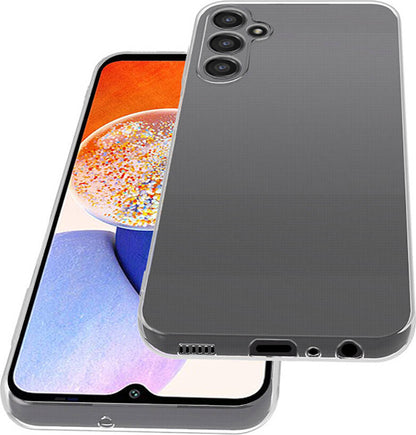 Galaxy A35 Kılıf Mnc Süper Silikon Kapak-Renksiz