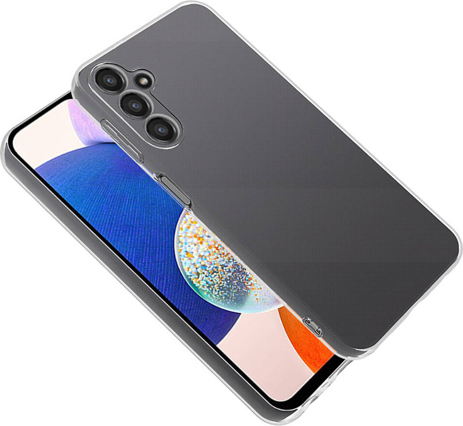 Galaxy A35 Kılıf Mnc Süper Silikon Kapak-Renksiz
