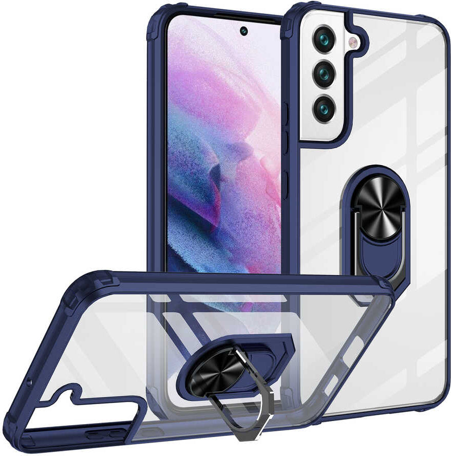 Galaxy S22 Plus Kılıf Mnc Mola Kapak-Lacivert