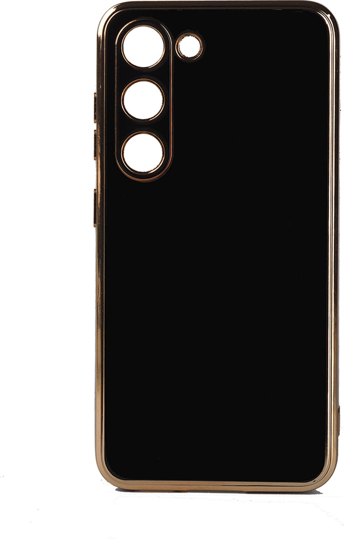 Galaxy S23 Plus Kılıf Mnc Bark Kapak-Siyah