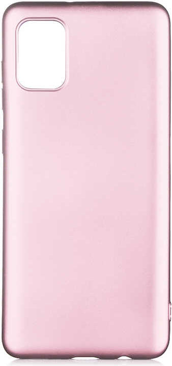 Galaxy A02S Kılıf Mnc Premier Silikon Kapak-Rose Gold