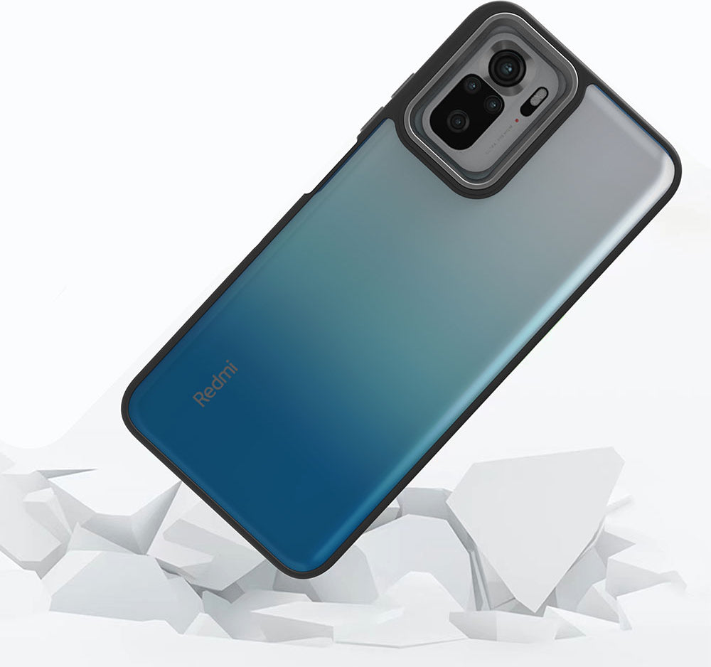 Xiaomi Redmi Note 10S Kılıf Mnc Flora Kapak-Lila