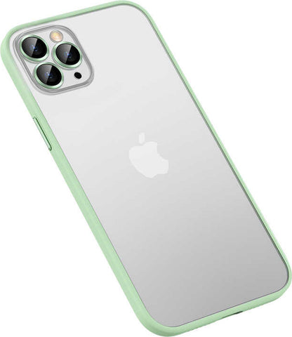 iPhone 12 Pro Kılıf Mnc Retro Kapak-Yeşil
