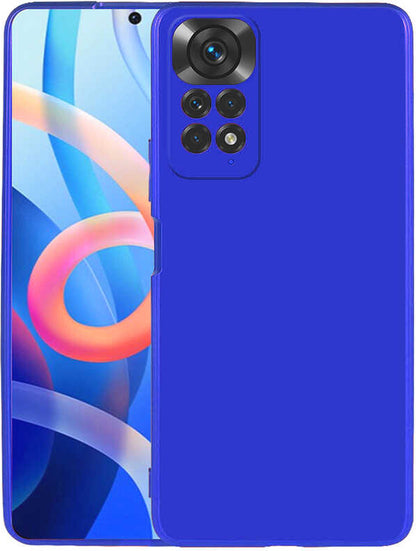 Xiaomi Redmi Note 11 Global Kılıf Mnc Premier Silikon Kapak-Saks Mavi