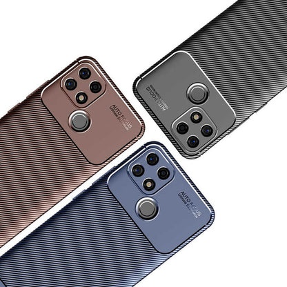 Oppo A15 Kılıf Mnc Negro Silikon Kapak-Kahverengi