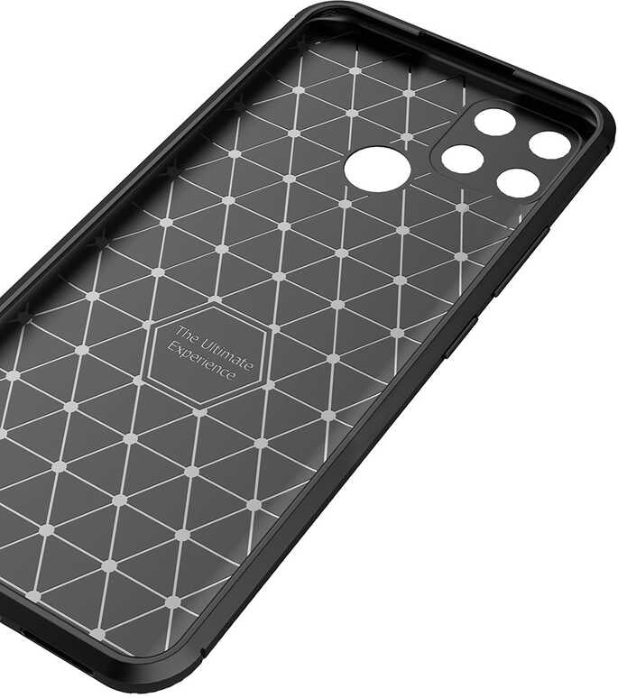 Oppo A15S Kılıf Mnc Negro Silikon Kapak-Lacivert
