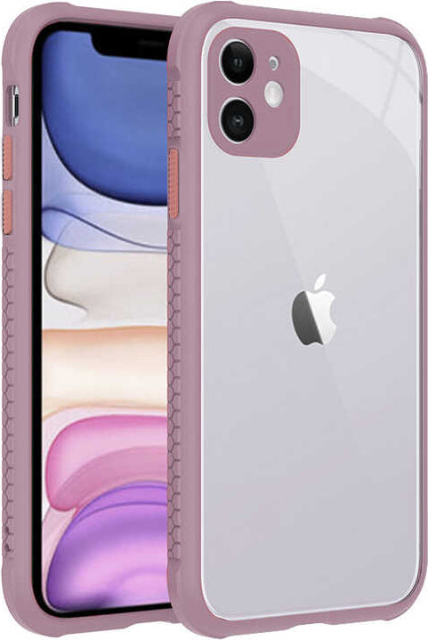 iPhone 11 Kılıf mnc Kaff Kapak-Açık Mor