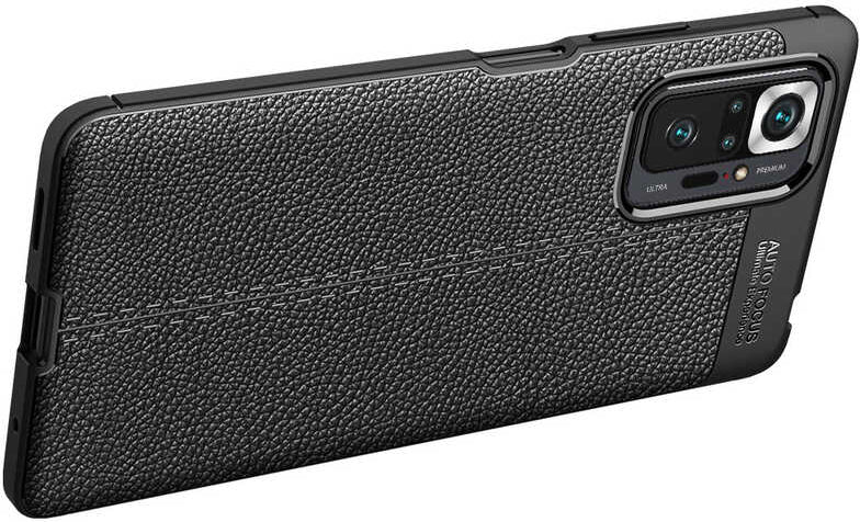 Xiaomi Redmi Note 10 Pro Kılıf Mnc Niss Silikon Kapak-Kırmızı