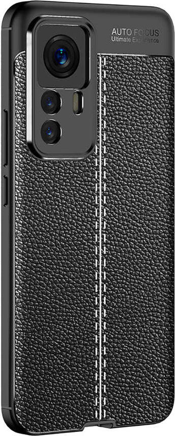 Xiaomi Mi 12T Pro Kılıf Mnc Niss Silikon Kapak-Siyah