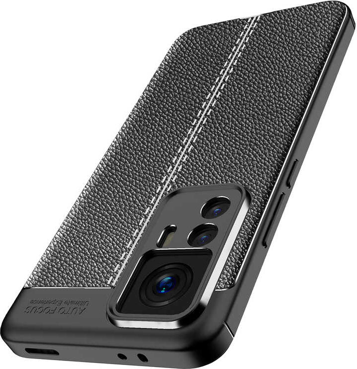 Xiaomi Mi 12T Pro Kılıf Mnc Niss Silikon Kapak-Siyah