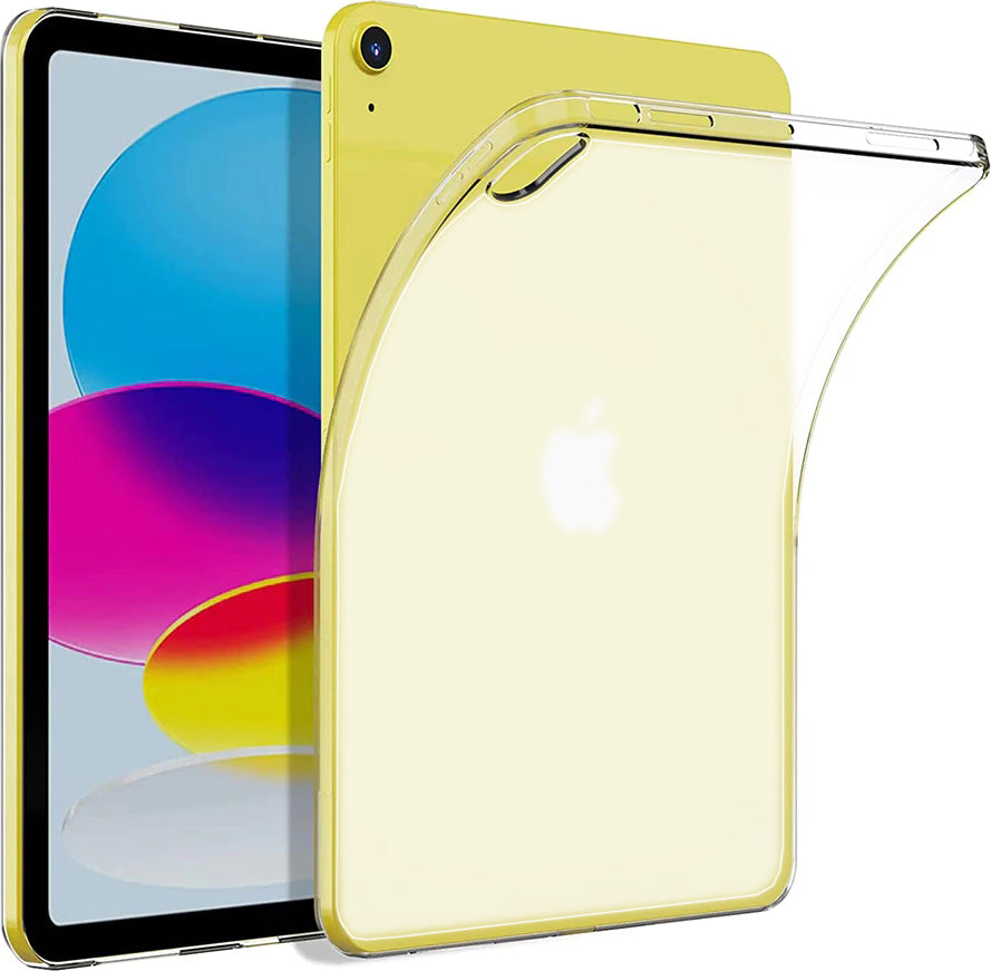 iPad 11.nesil 2025 Kılıf Mnc Tablet Süper Silikon Kapak - Renksiz