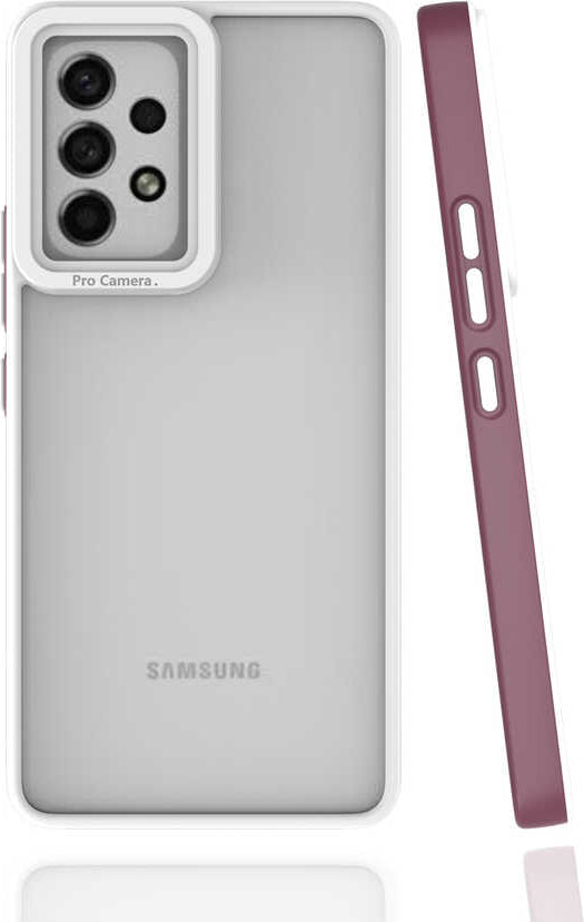 Galaxy A53 5g Kılıf Mnc Mima Kapak-Mürdüm